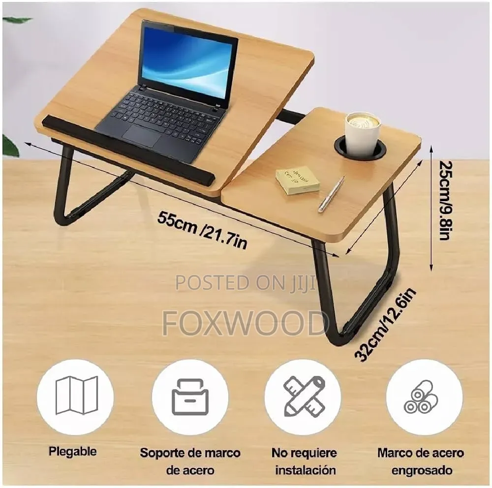 5 Levels Adjustable Angle Foldable Laptop Table
