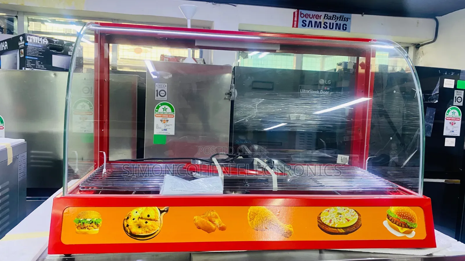 Euromax Food Display 3 Plate / Food Warmer