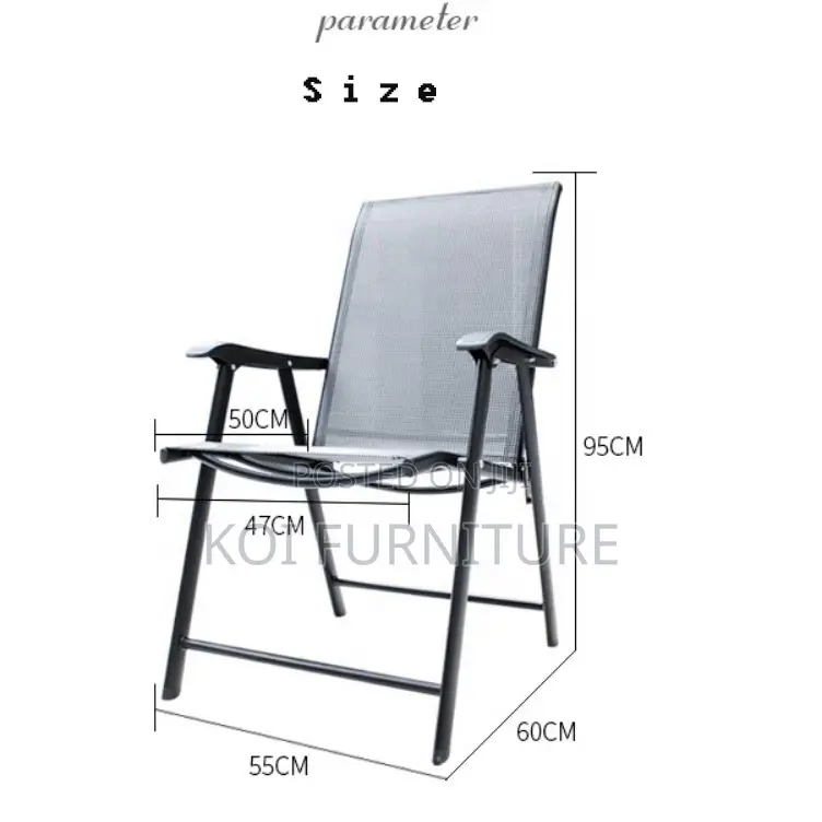Dining Set; 4 Seater Foldable Outdoor Set