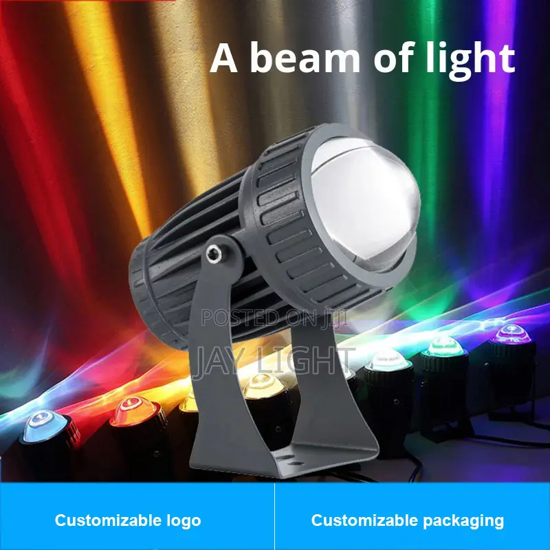 LED Focused Light Waterproof 8W Long Distance Lighting