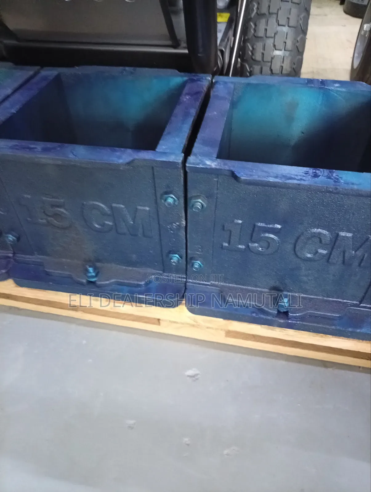 Heavy-Duty 150mm Concrete Test Cube Mould