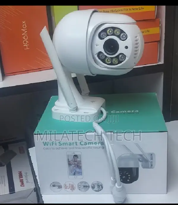 PTZ WiFi CCTV Dome Camera – 360° View, Night Vision