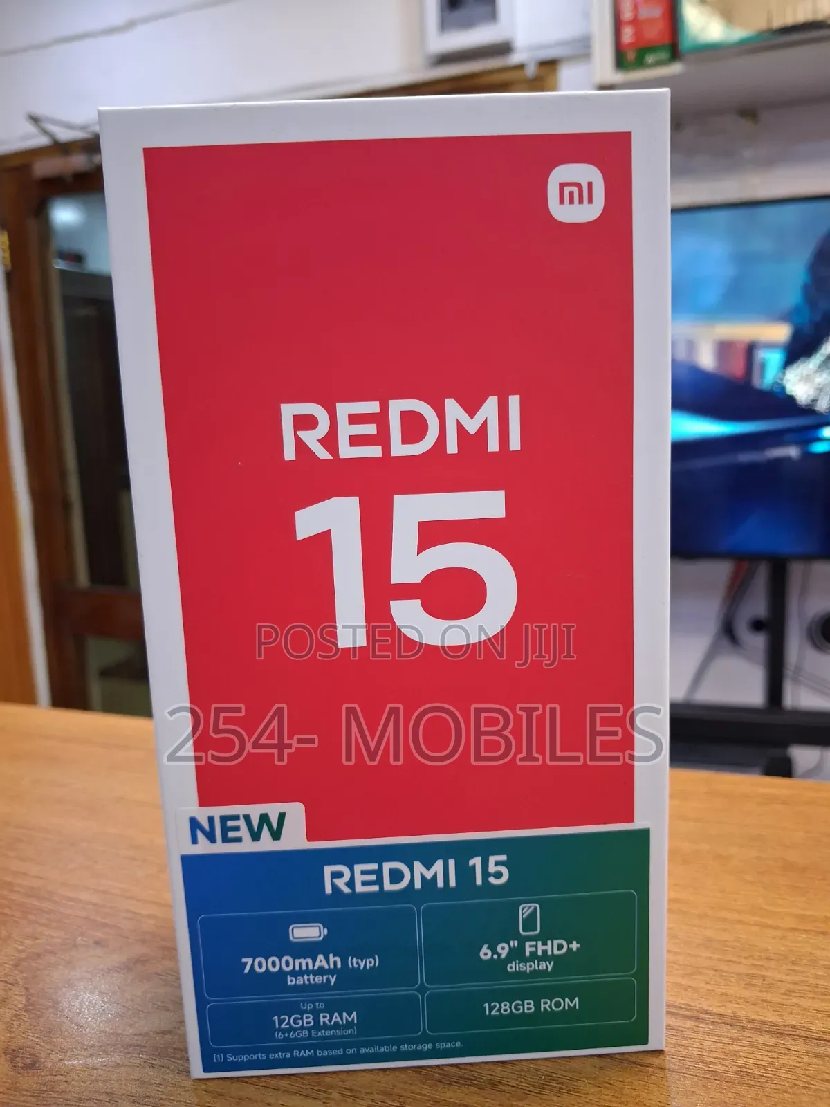 New Xiaomi Redmi 15 256 GB Black