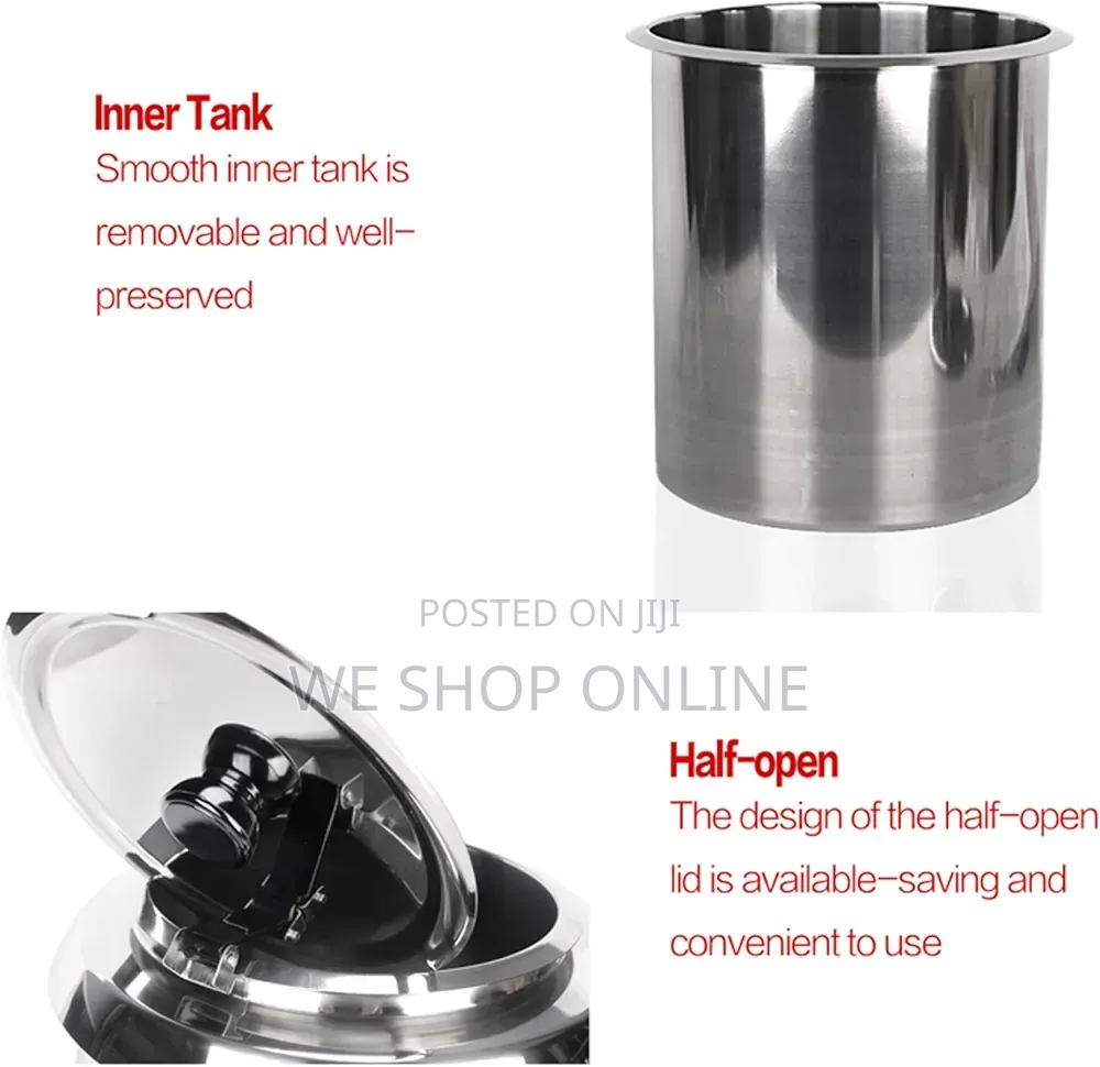 10ltr Pure Stainless Steel Electric Soup Tureen/Warmer.
