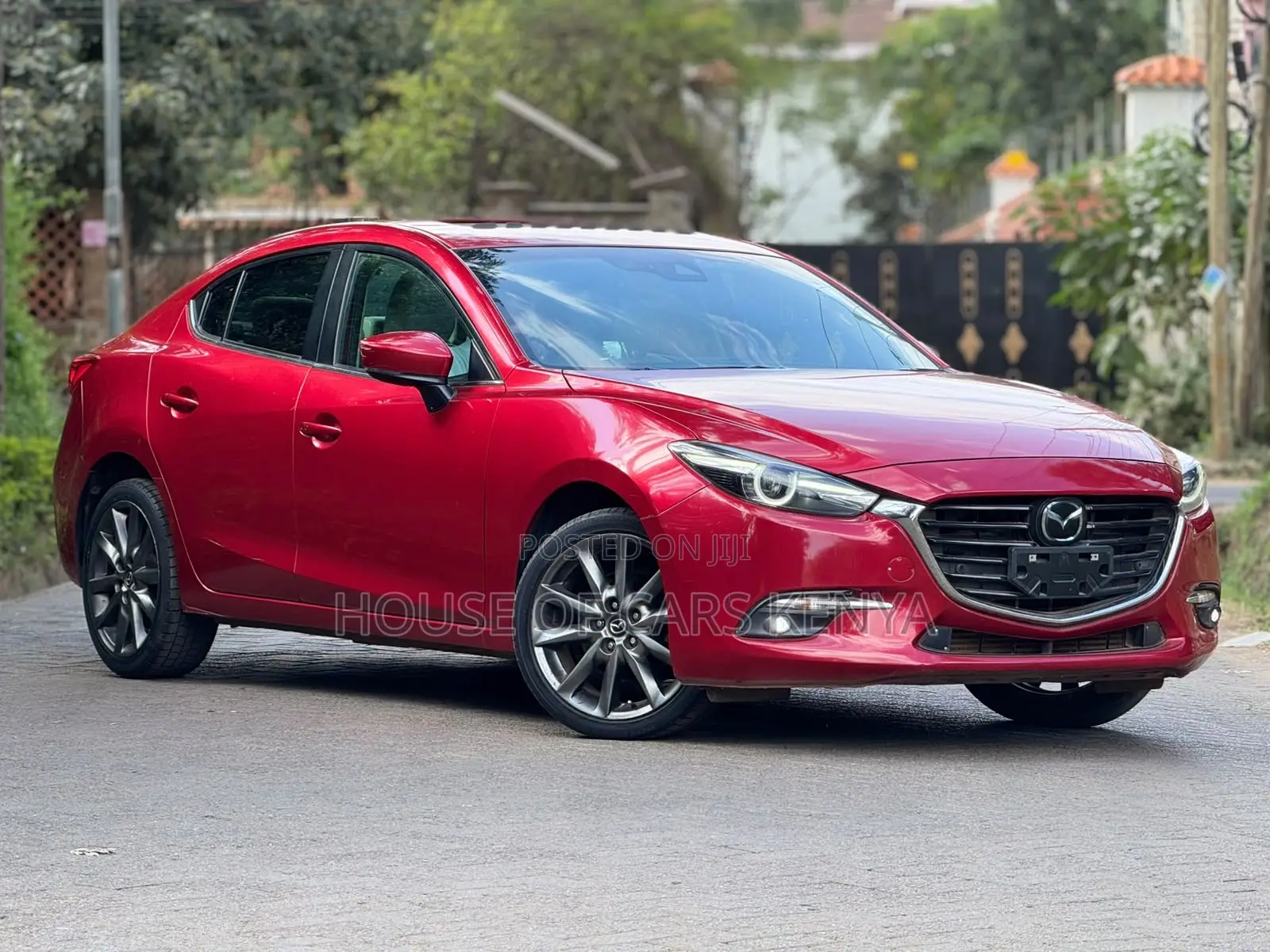 Mazda Axela 2017 Red