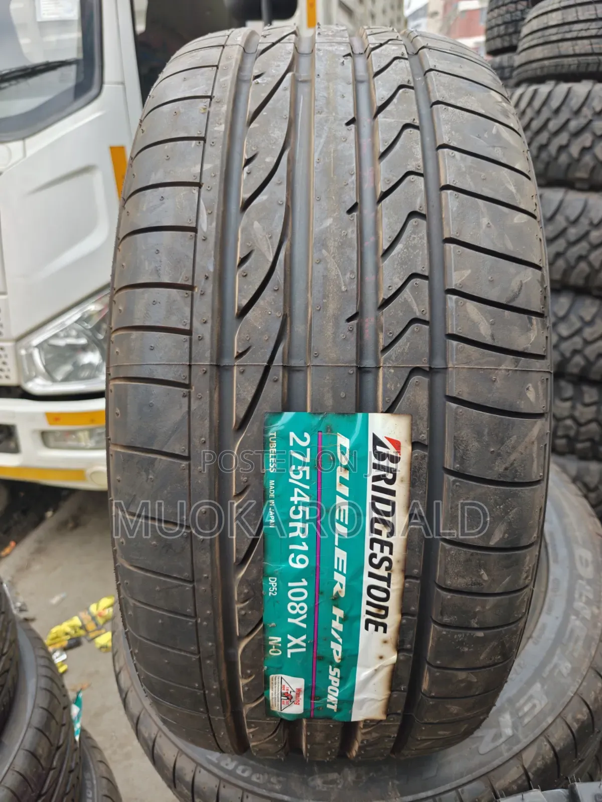 275/45r19 Dunlop Tyre RFT