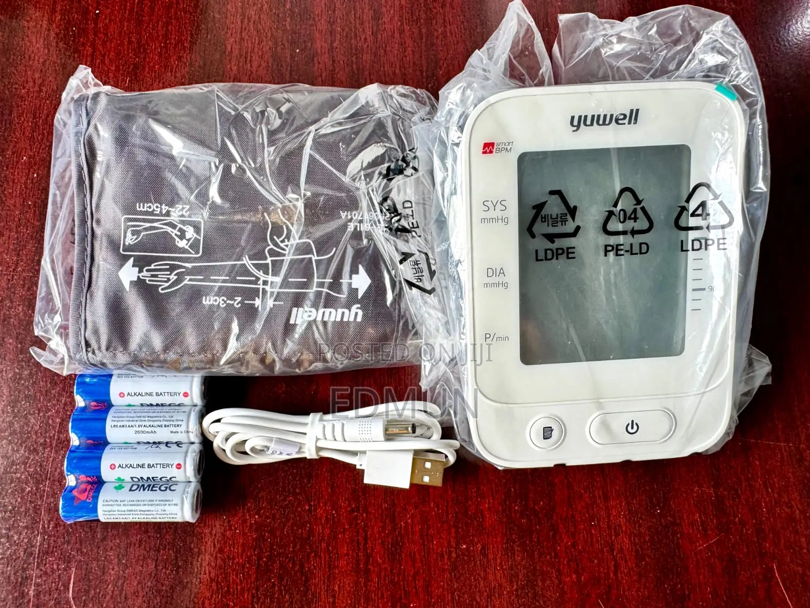 New Yuwell Electronic Blood Pressure Monitor