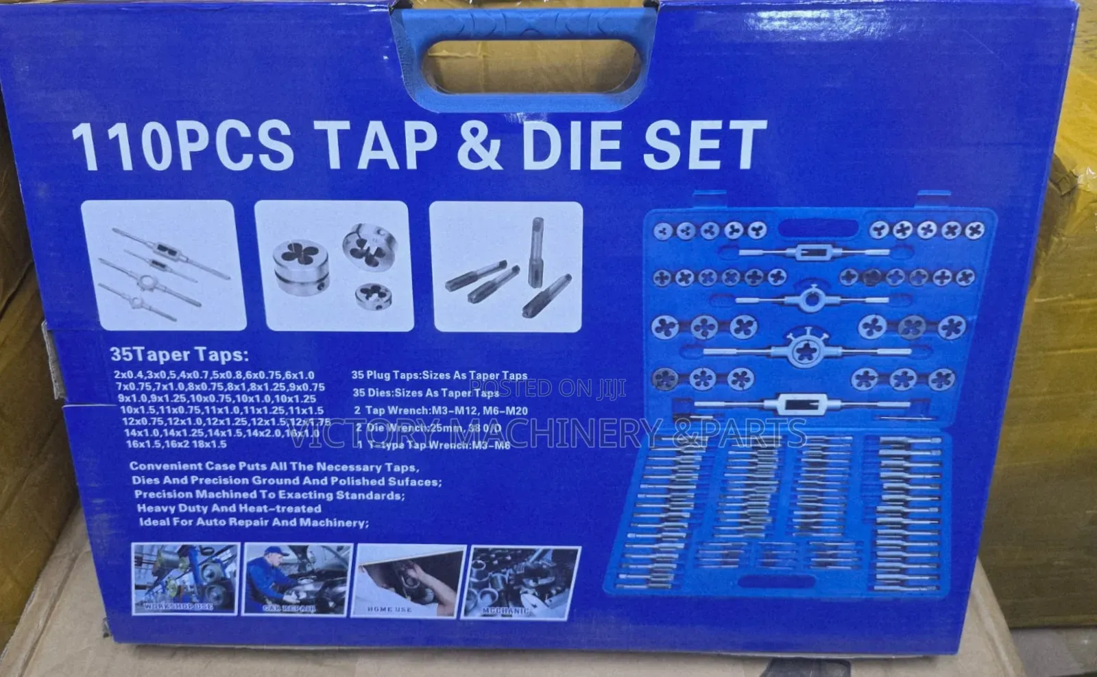 110-Piece Tap and Die Set
