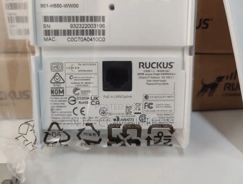Ruckus H550 Wireless Access Point