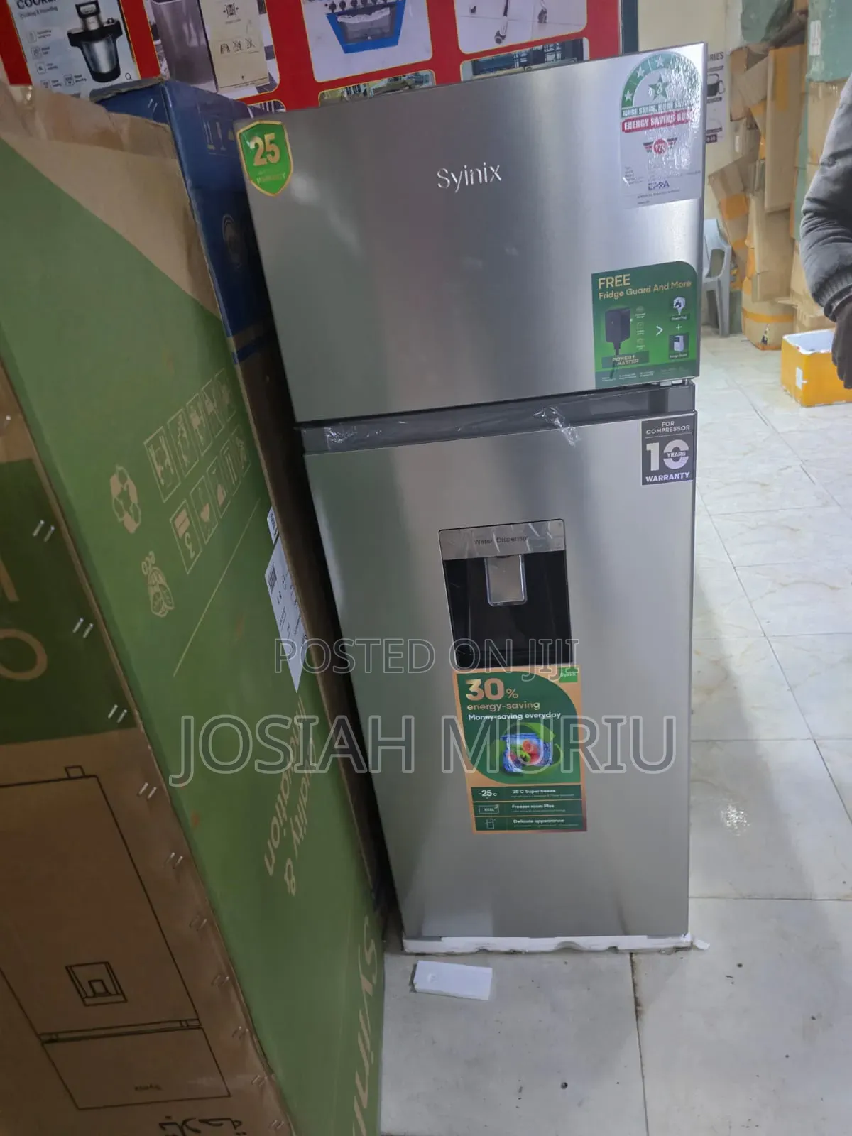 210l Synix Family Size Refrigerator With Dispenser