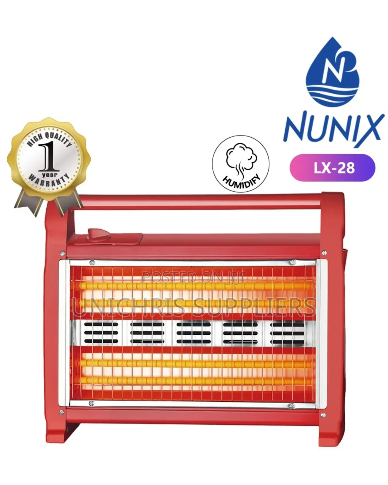 Quartz Nunix Room Heater With Humidifier