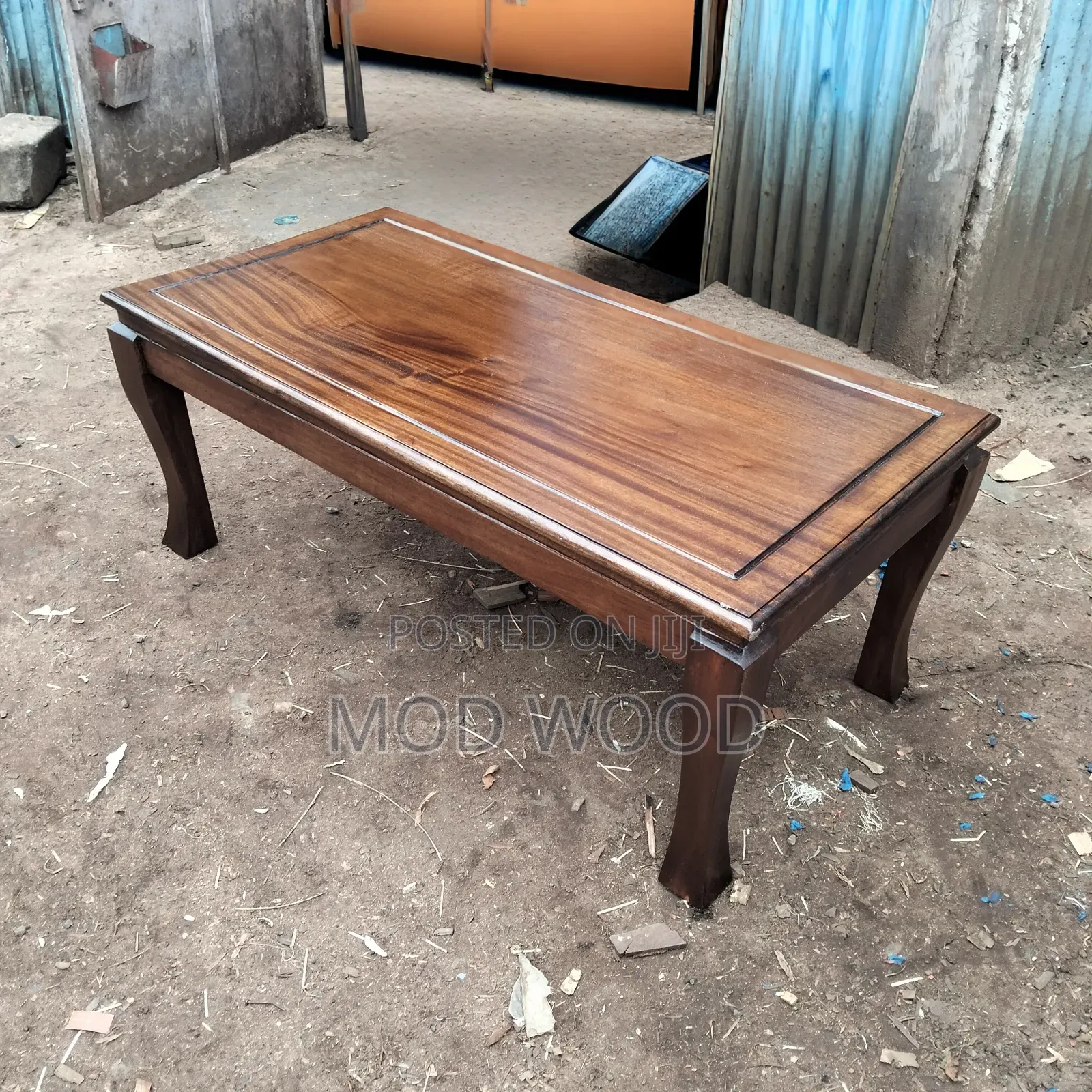 Modern Solid Wood Coffee Table for Stylish Living