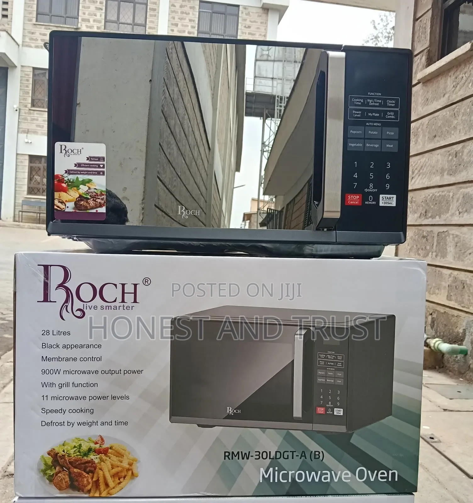 30 Litres Manual Roch Microwave With Grill