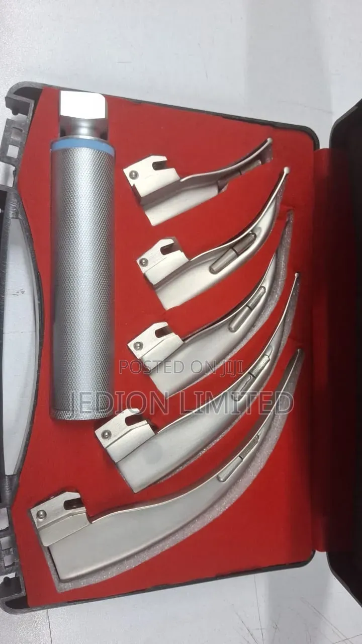 Laryngoscope Blade Fiber Optic