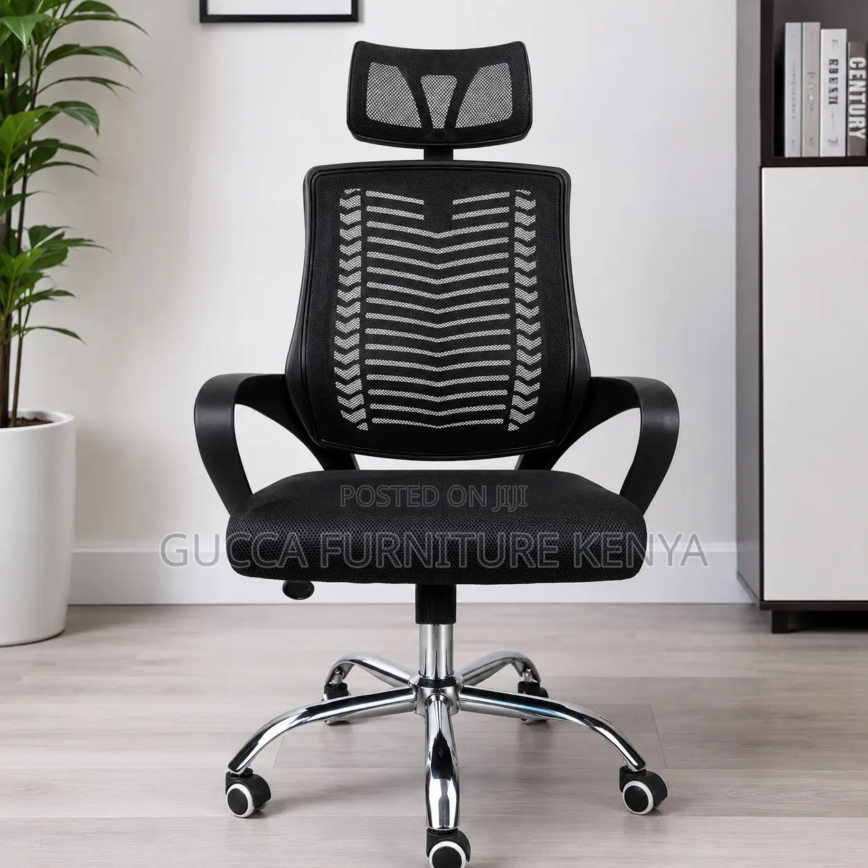 Swivel Conference Chair With Headrest