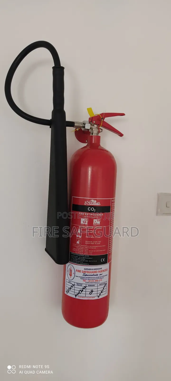 5Kg Carbon Dioxide Fire Extinguisher