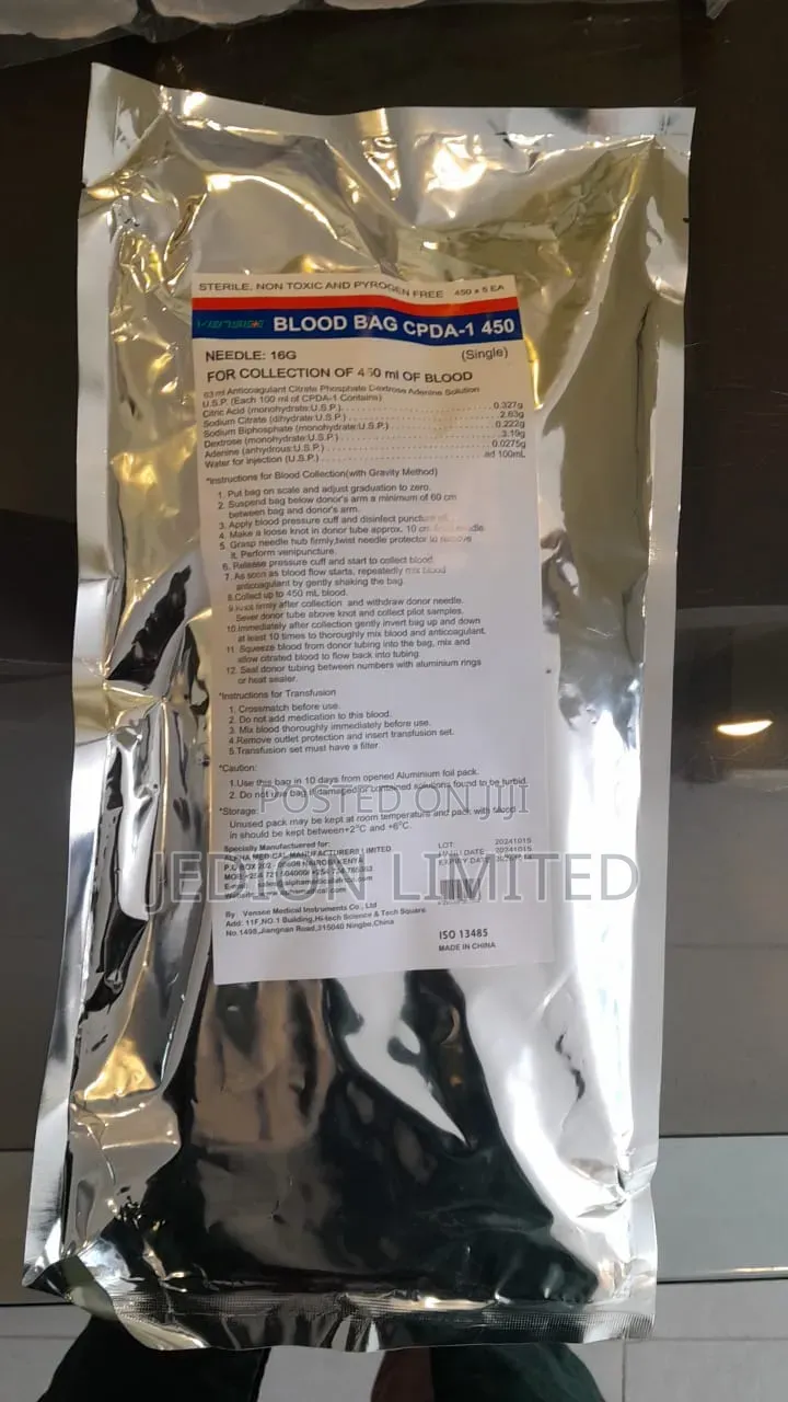 Single Blood Bag