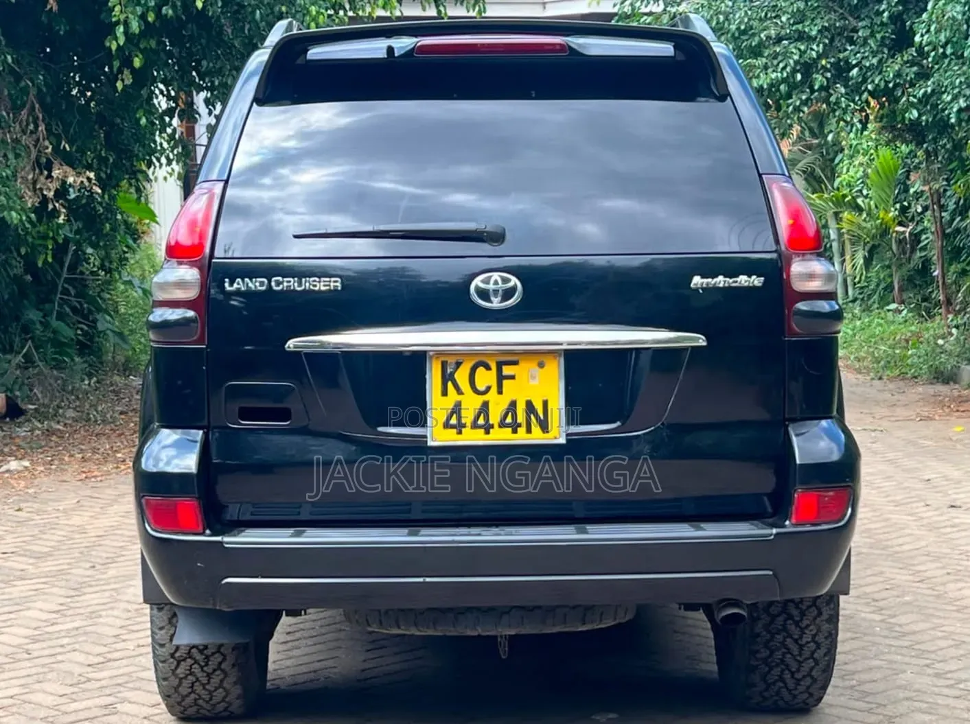 Toyota Land Cruiser Prado 2008 Black