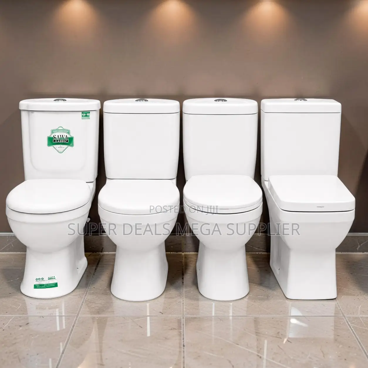 Modern Flush Toilet Collection With Premium Ceramic Bathroom Fixtures