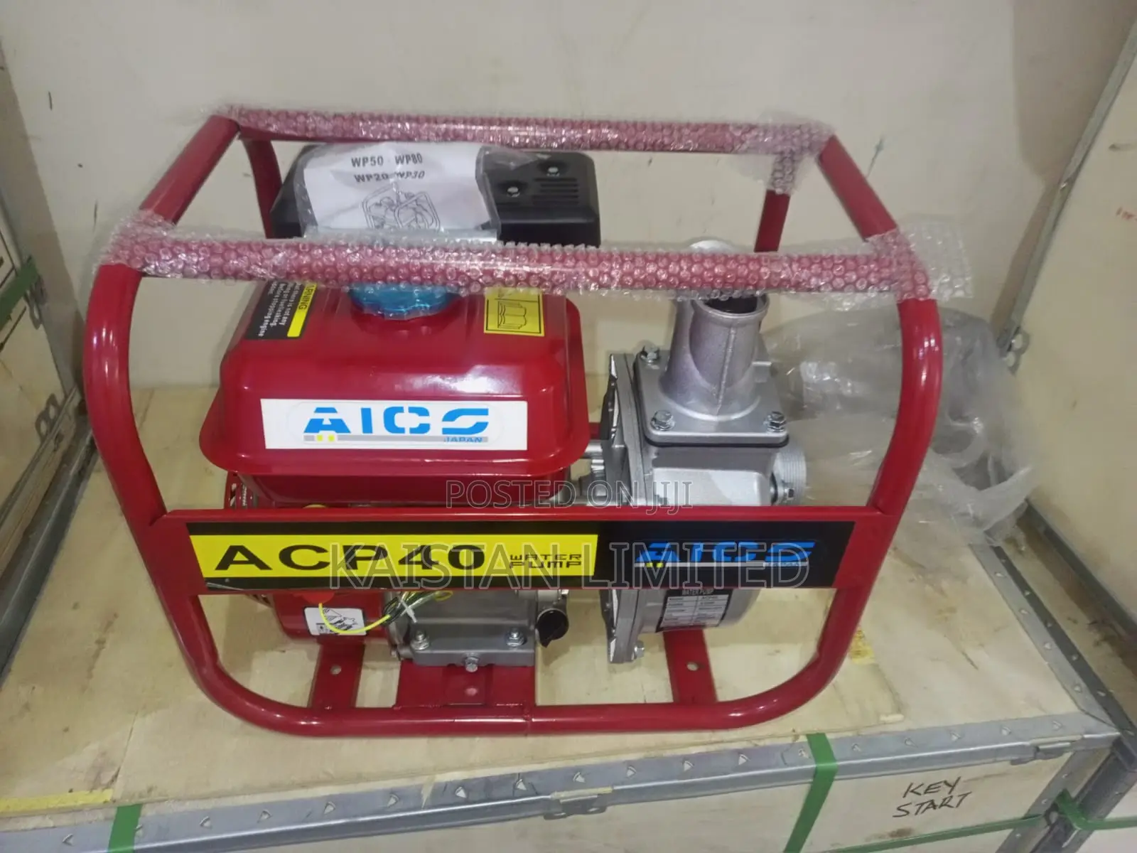 Aico Japan 2-Inch 8HP Petrol Water Pump (Model ACP40) Heavy Duty