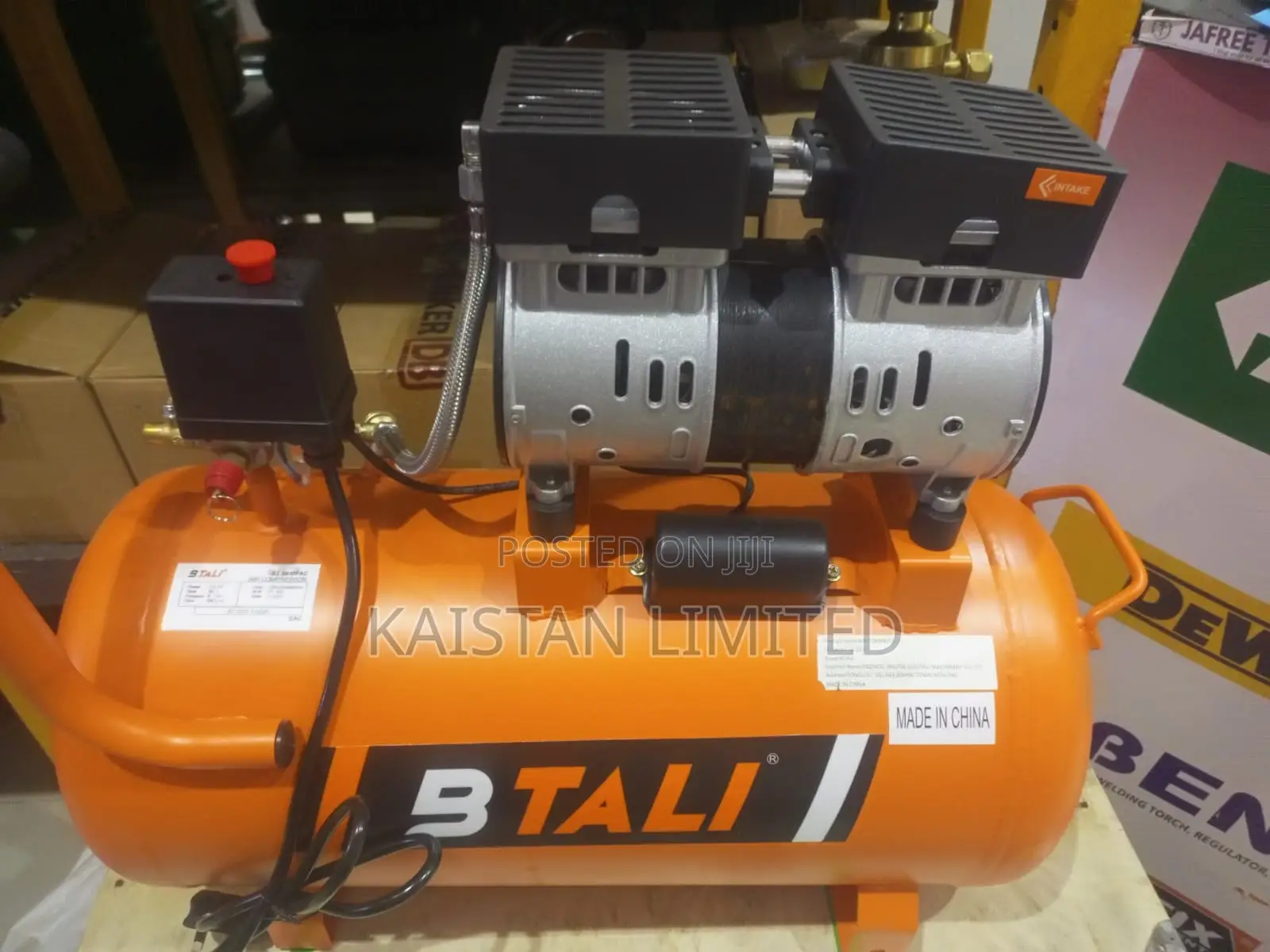 Btali 50L Silent Air Compressor - Oil-Free