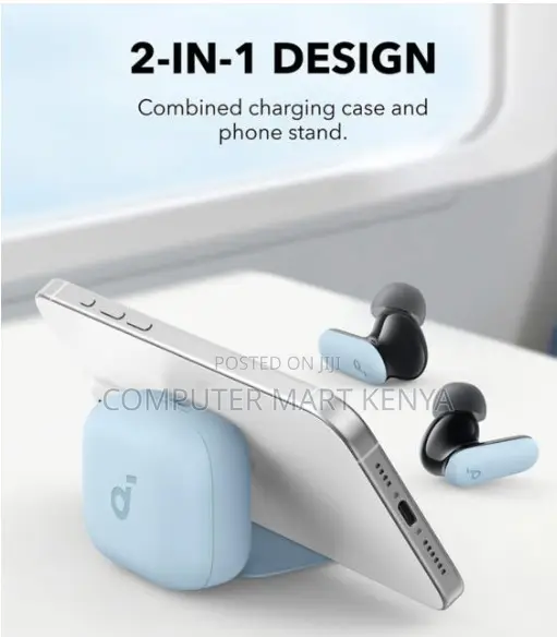 Anker Soundcore R50i NC True Wireless Noise Cancelling Earbuds–Blue