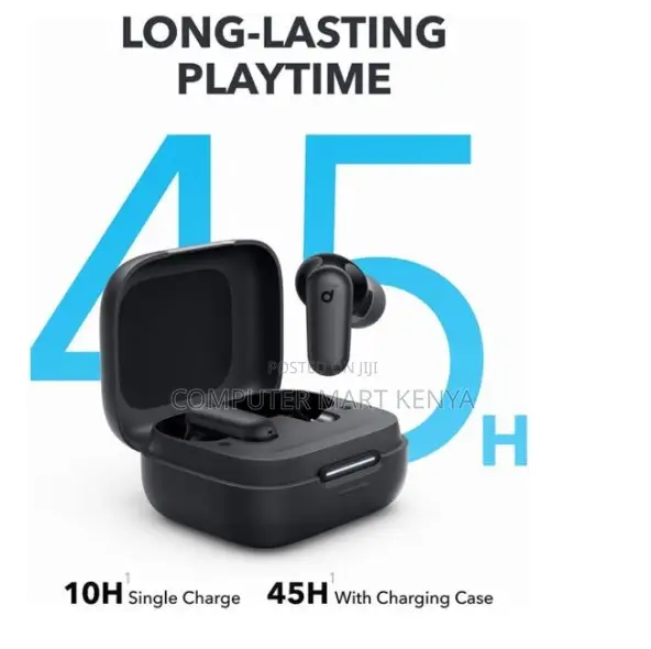 Soundcore R50i NC True Wireless Noise Cancelling Earbuds–Black