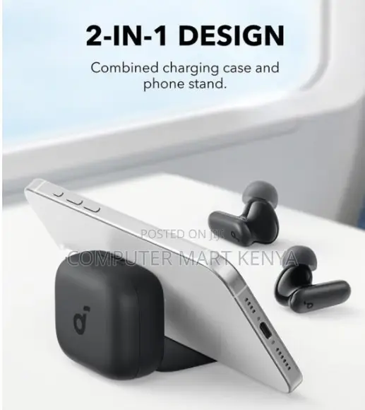 Soundcore R50i NC True Wireless Noise Cancelling Earbuds–Black