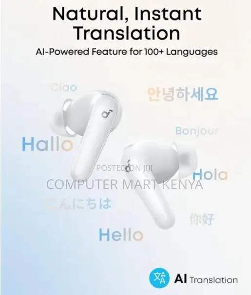 Soundcore R60i NC True Wireless Noise-Cancelling Earbuds–White