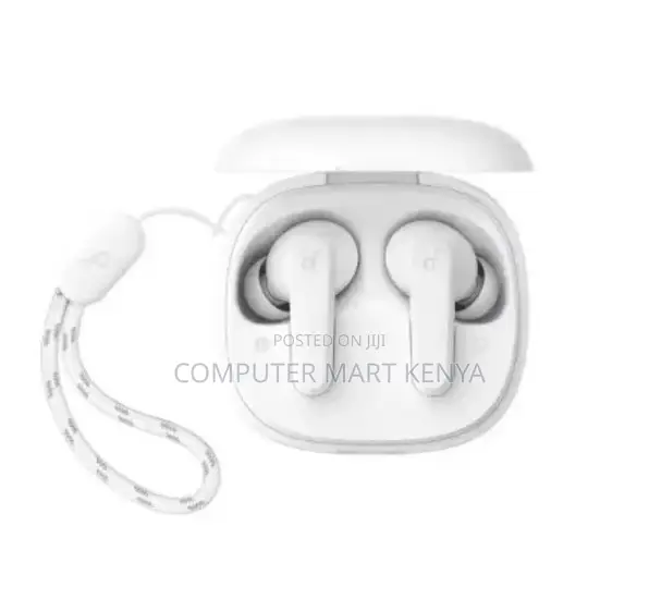 Soundcore R60i NC True Wireless Noise-Cancelling Earbuds–White