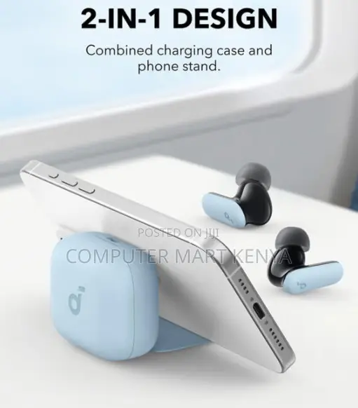 Soundcore R50i NC True Wireless Noise Cancelling Earbuds–Blue
