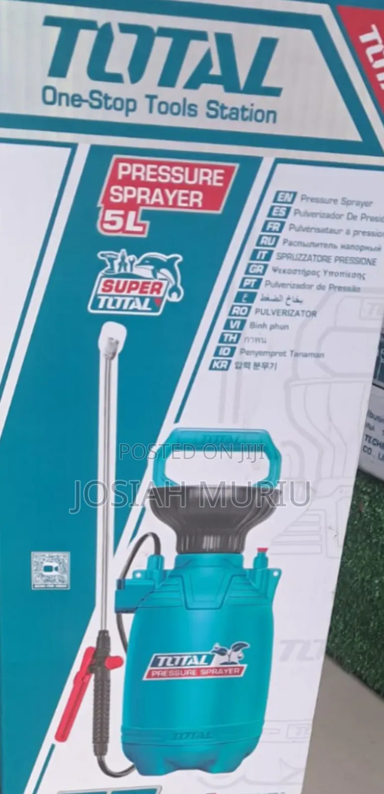 Total 5l Pressure Sprayer