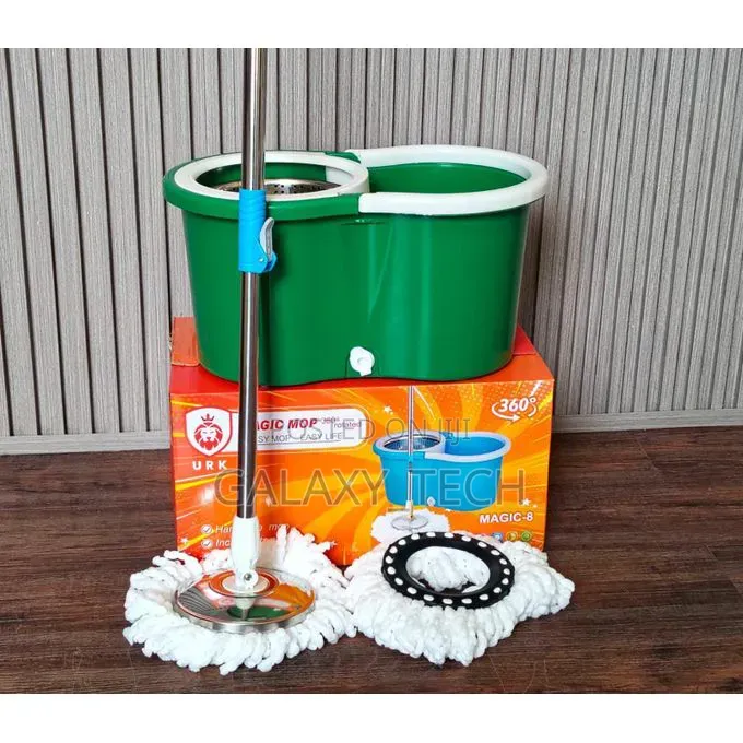Metallic Spin Rotating Mop