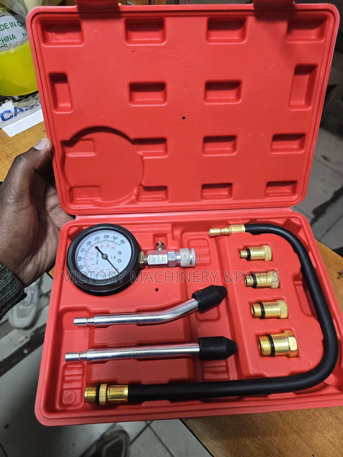 Automatic Petrol Engine Compression Tester
