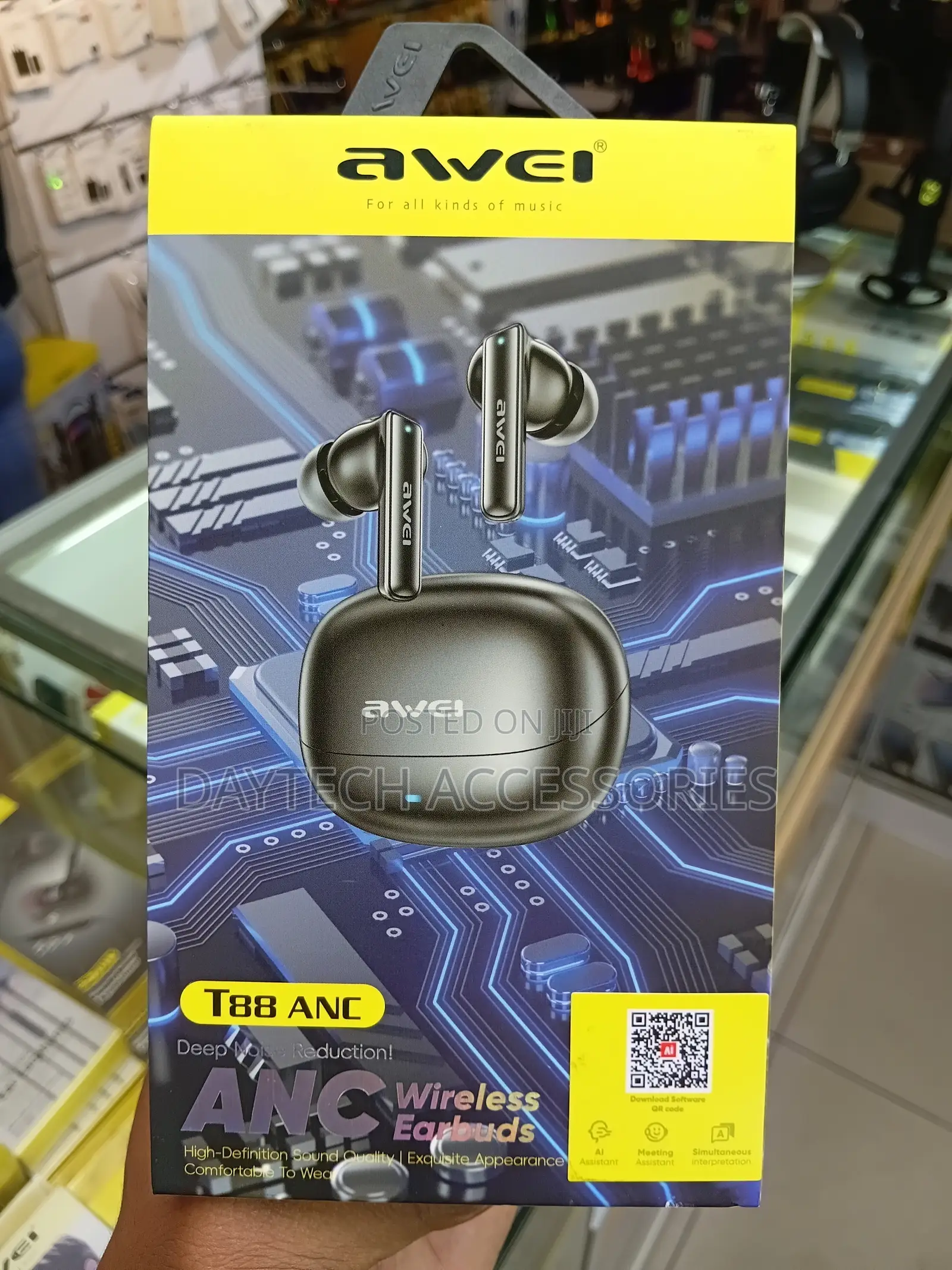 The Awei T88 ANC Wireless Earbuds.
