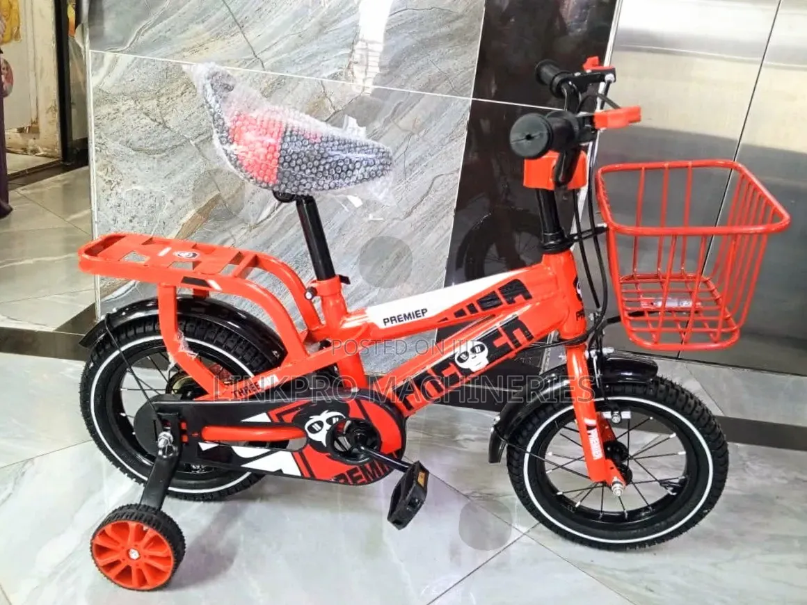 Size 12 Premier Orange Kids Bike