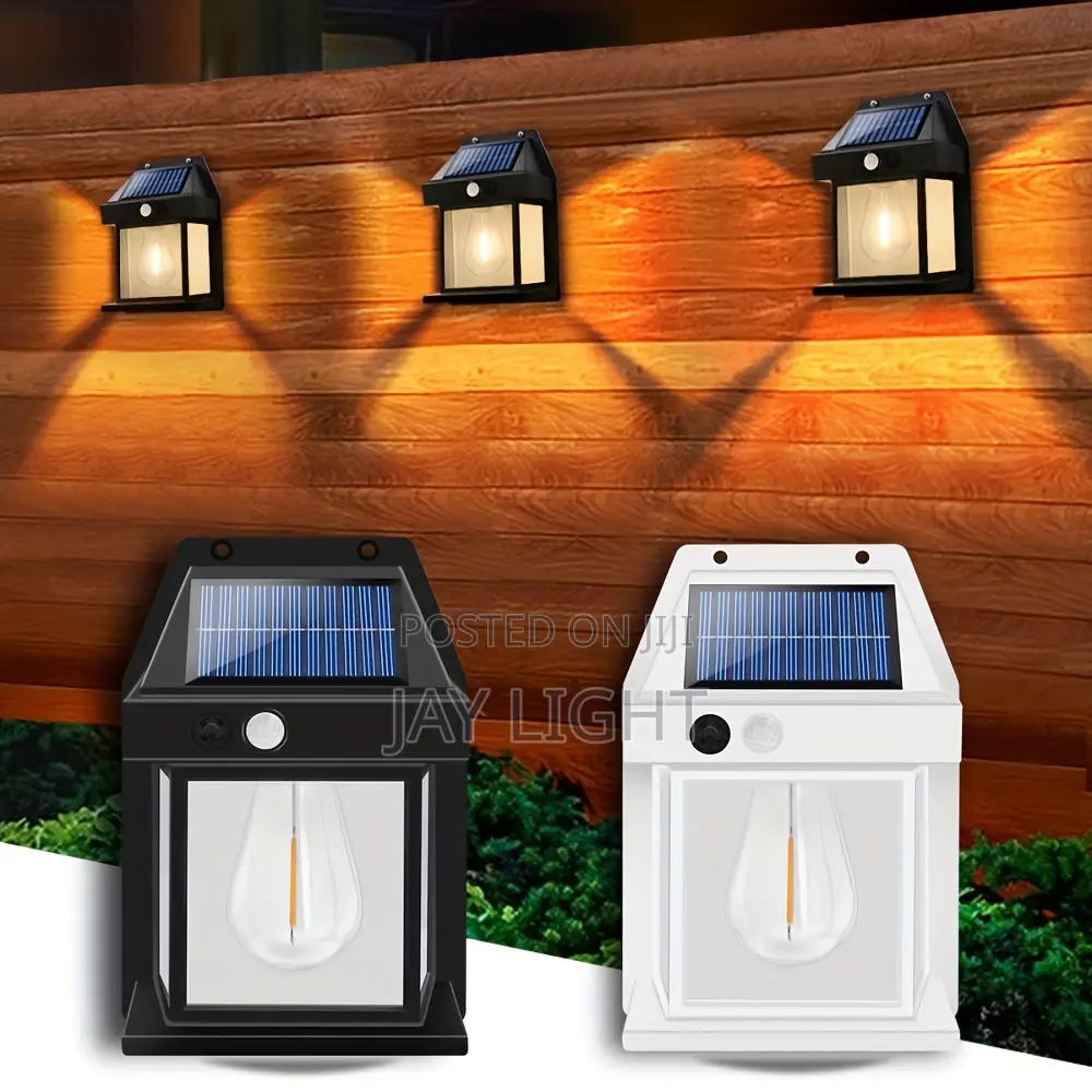 Weather-Proof Solar Wall Light, Motion Sensor