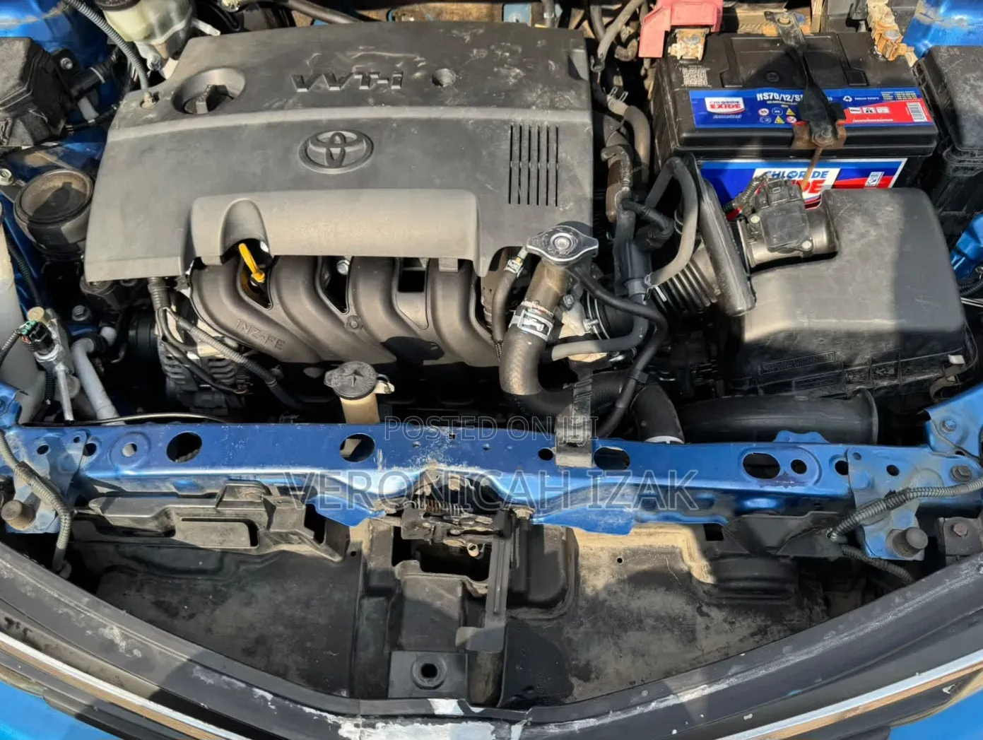 Toyota Corolla Fielder 2014 Blue