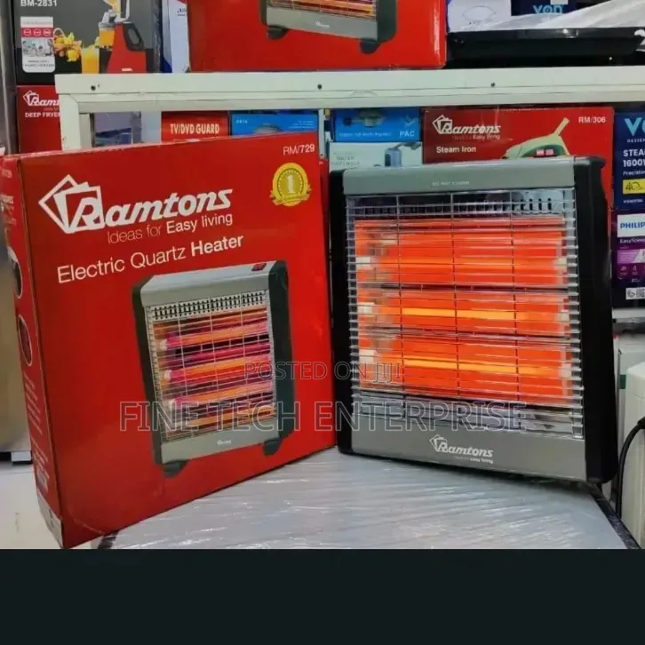 Electric 3 Bar Quartz Heater - Rm/729