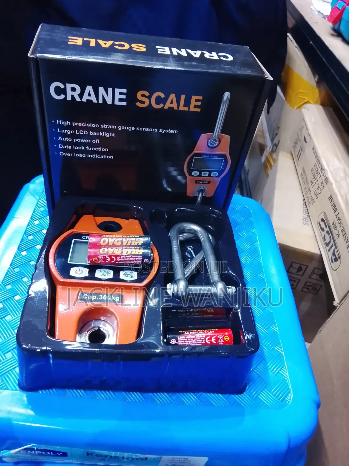 New Portable Accurate 300kgs Crane Scale/Quality 300kgs Crane Scale