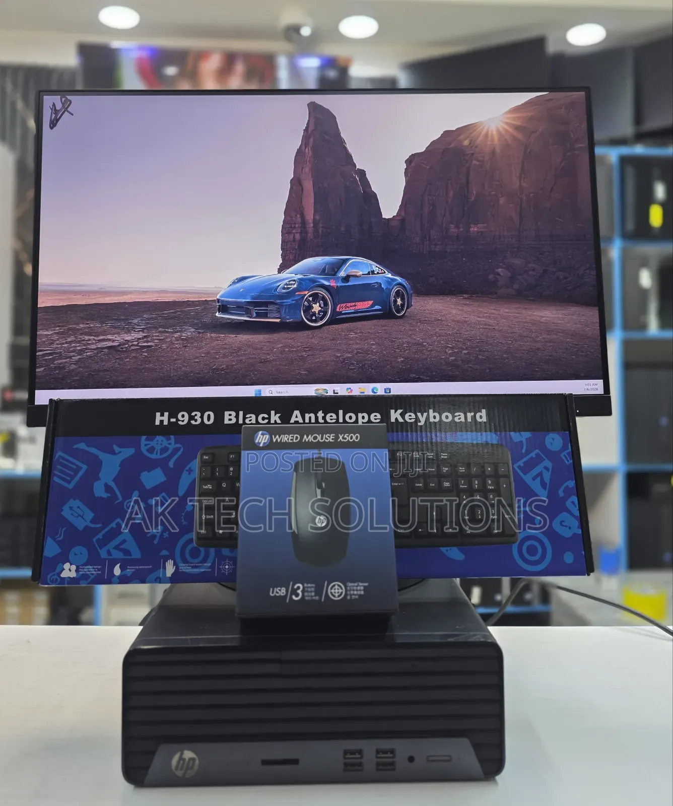 Desktop Computer HP 8GB AMD Ryzen 5 SSD 256GB