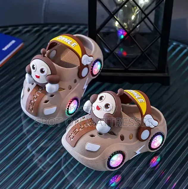 Now Available! Kids' LED Light Crocs for Boys and Girls.