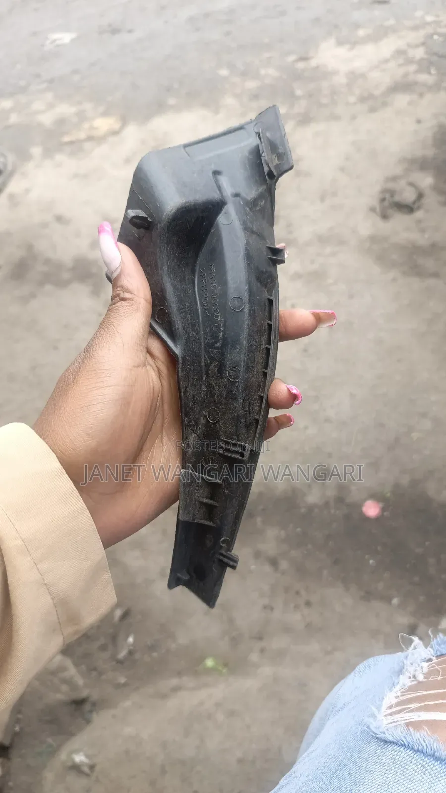 Windscreen Finisher/Rubber Nissan X-Trail 2008