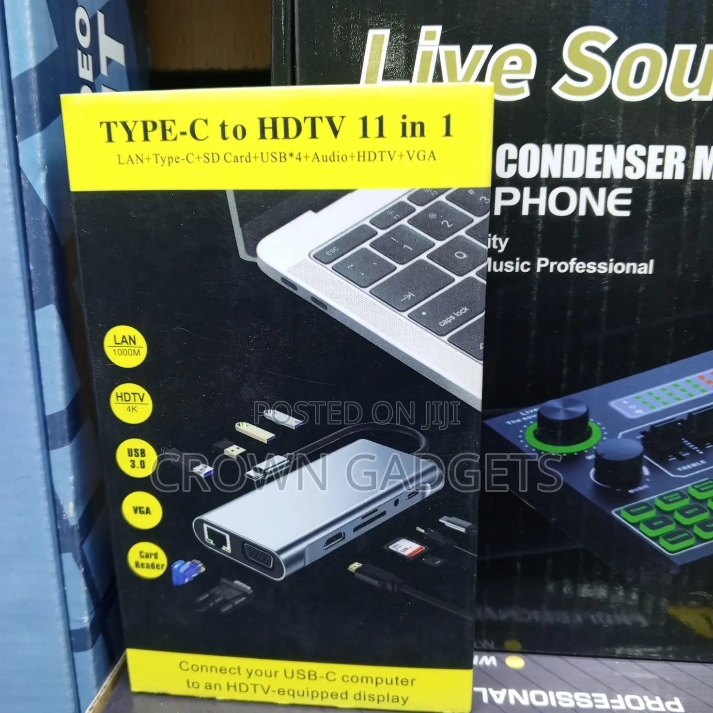 USB-C 11-in-1 Laptop Docking Station With PD Charging