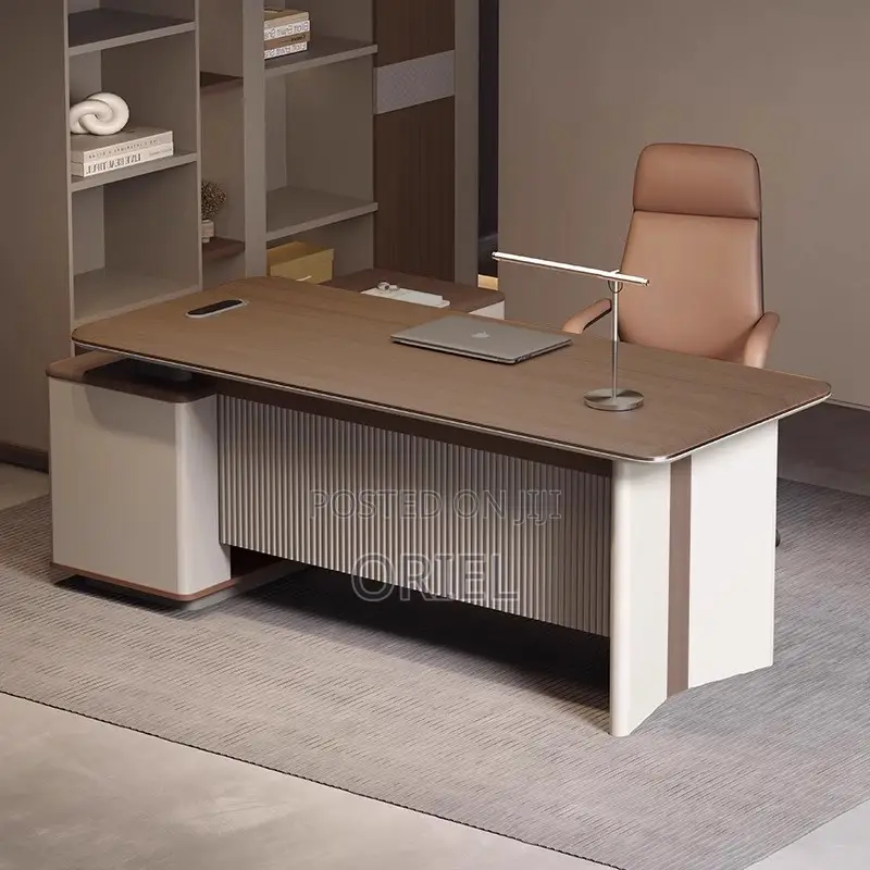 Office Desk : 1.6 Metres Executive L-Shaped Office Table