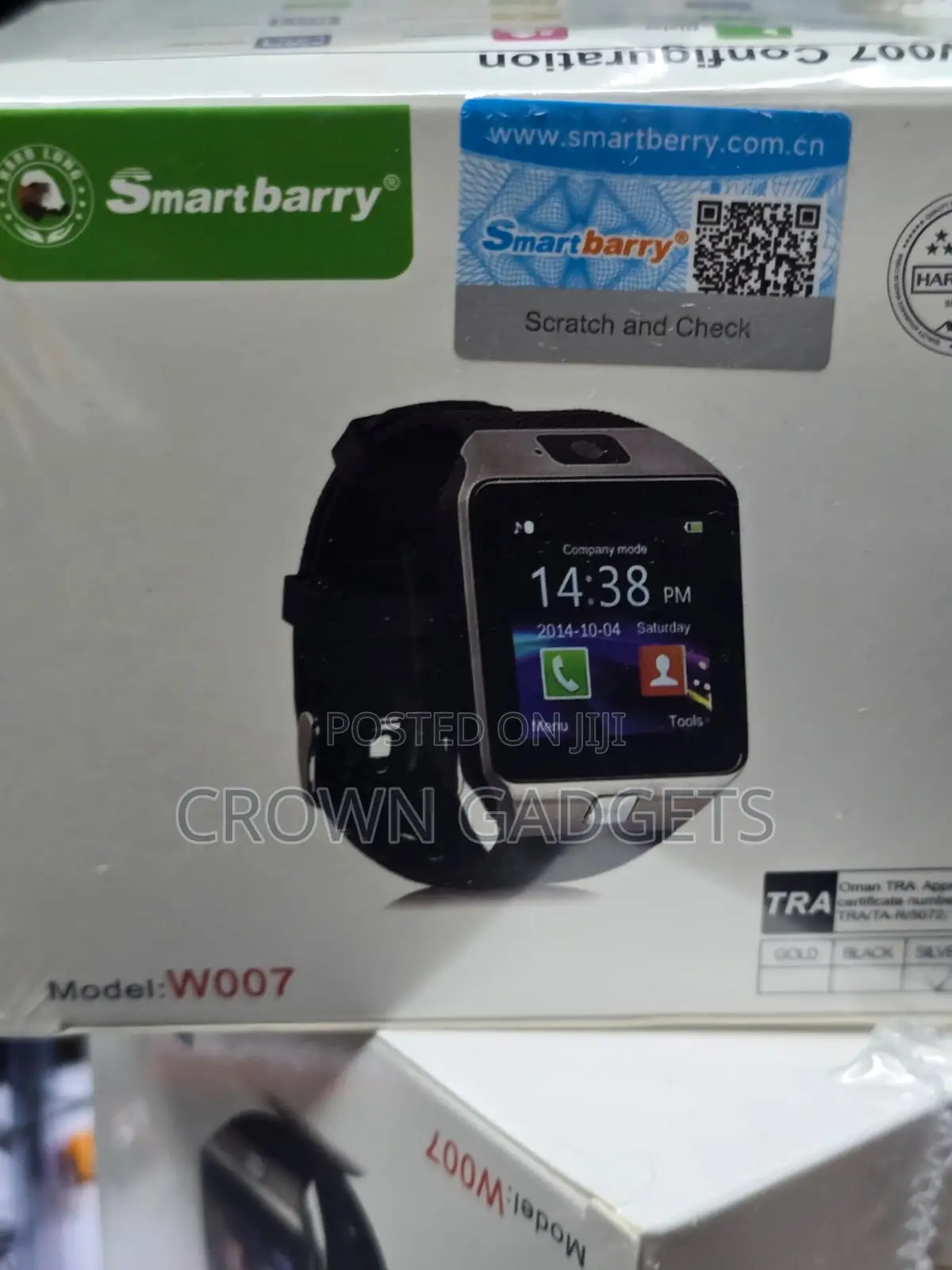 Smartberry W007 Bluetooth Smart Watch for Android Phones