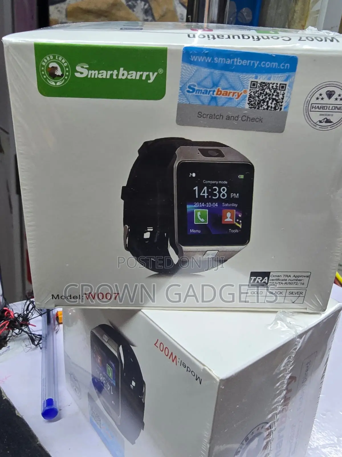 W007 Smart Watch With SIM Camera Pedometer Sleep Monitor