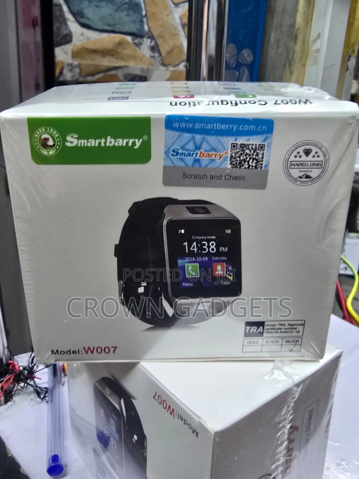 W007 Smart Watch With SIM Camera Pedometer Sleep Monitor