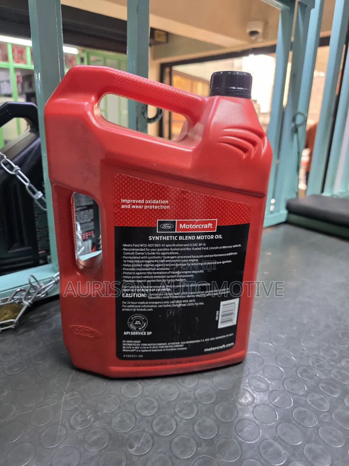 Genuine Synthetic Engine Oil Ford