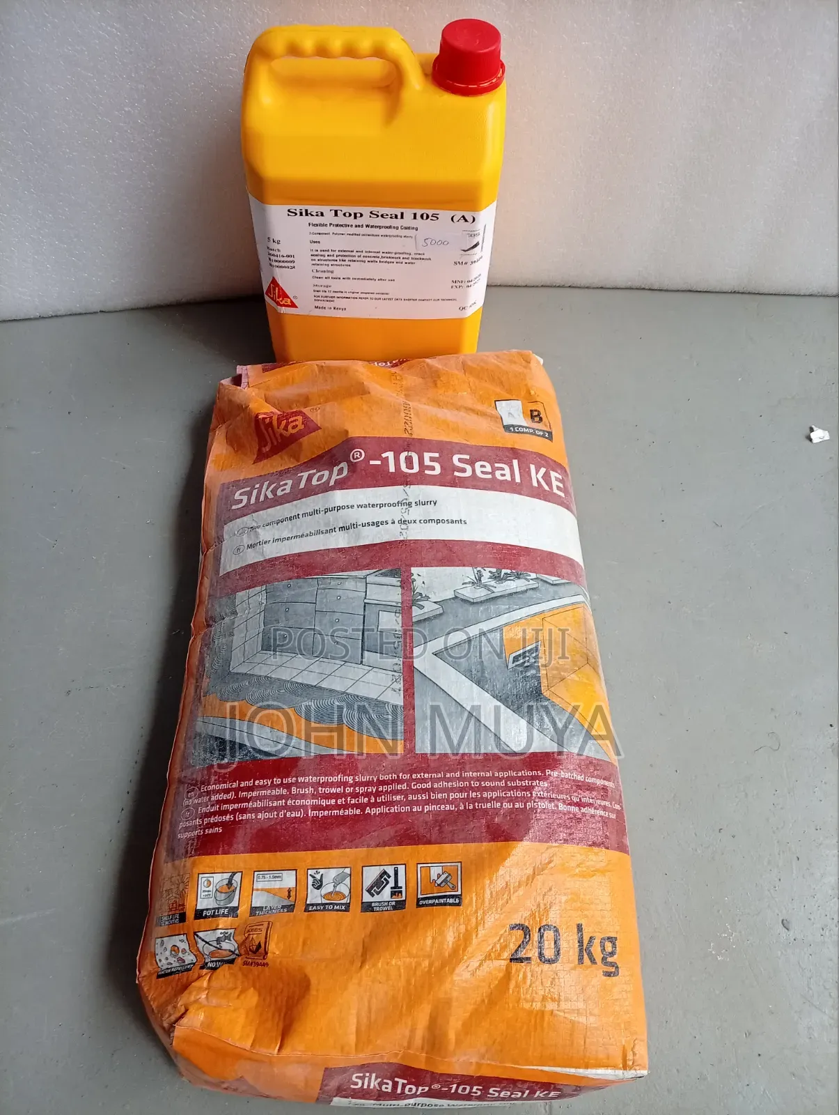 Sika Top - 105 Seal KE Kit Waterproofing Coating